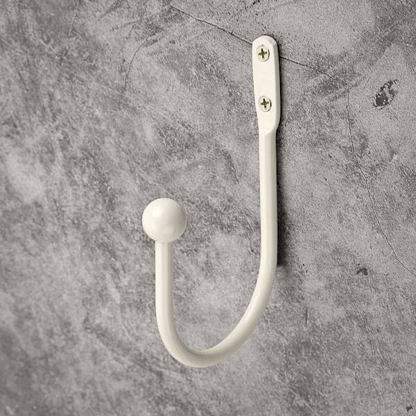 ##/Dekorative vægmonterede metalgardinholdere 2 stk. med skruer##/