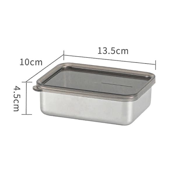 1000ML/2000ML/800ML/400ML Matlåda med Stor Kapacitet och Förseglat Lock som Förhindrar Lukt, Förvaringslåda Boxiang 400ML