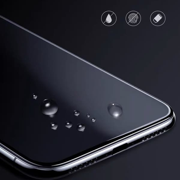 ##/1 st. Passar iPhone 15 frostat härdat glas, anti-spion skärmskydd##/