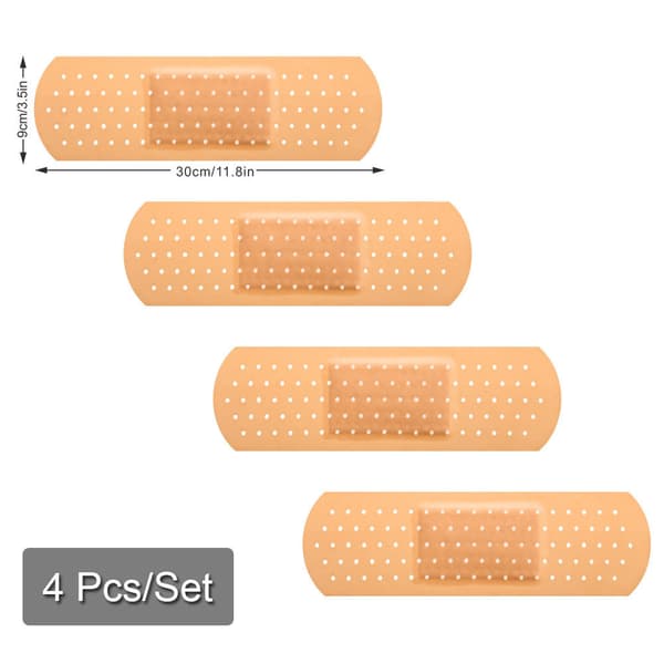 Kreativ Magnetisk Plasterlapp (4-pakning), Personlig Bildekor