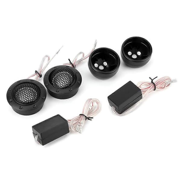 2 stk. 25 mm/1 tomme Universal Dome Bilhøjttaler Stereo Lille Tweeter Audio Lyd Højttaler