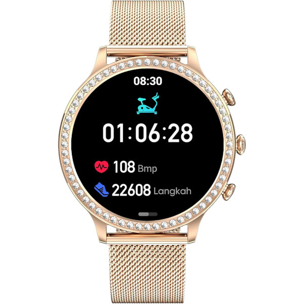 ##/Smartklockor Kvinnor, Ring/Svara/Avvisa Samtal Fitness Tracker Wat##/