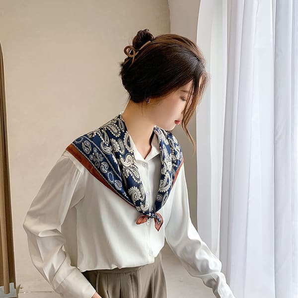 ##/Elegant sjal för kvinnor i konstgjord siden##/