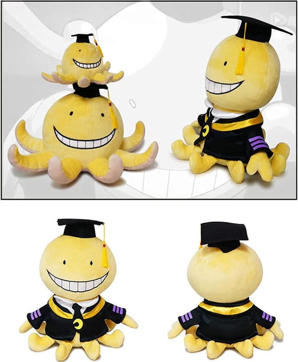 Manga Plysch Koro Sensei Klassrumskaraktär Bläckfisk Plyschleksak Do