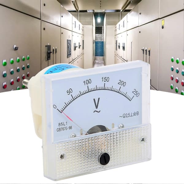85L1 AC 0250V Højpræcisions Pointer Voltmeter Spændingsmåler Monteret Spændingsmålingsinstrument