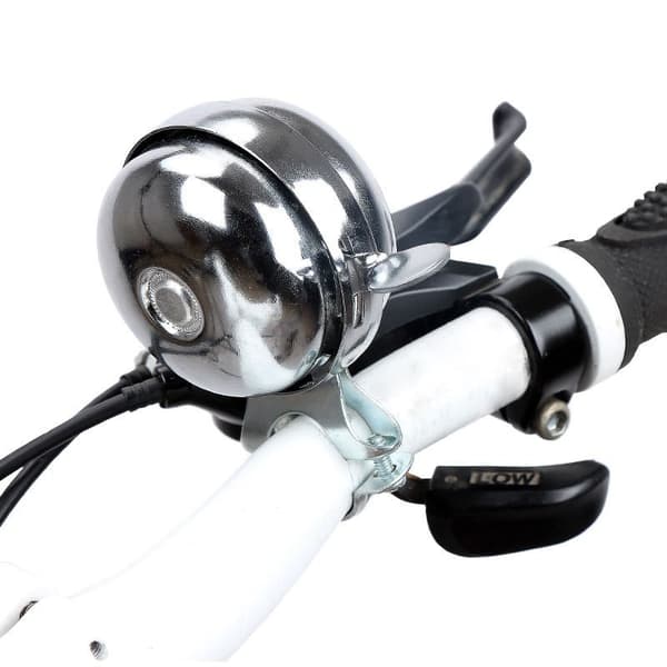 ##/Retro Unisex Cykelklocka Silver/Krom One Size##/