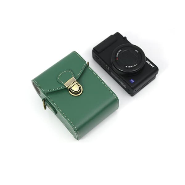 Kamerataske til Sony RX100 & HX-serien - Retro lædertaske til Ricoh GR III