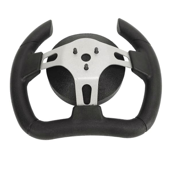 280mm Rat Sort D-formet Racerat til Gokarts ATV'er UTV'er DIY Modifikationer