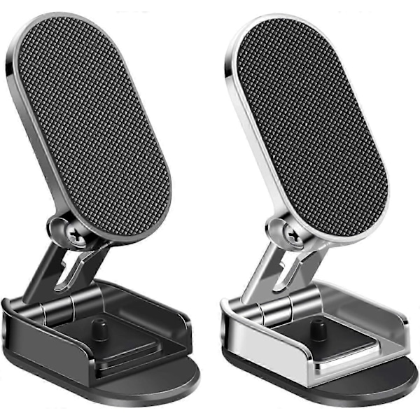 2-pack hopfällbara magnetiska telefonhållare