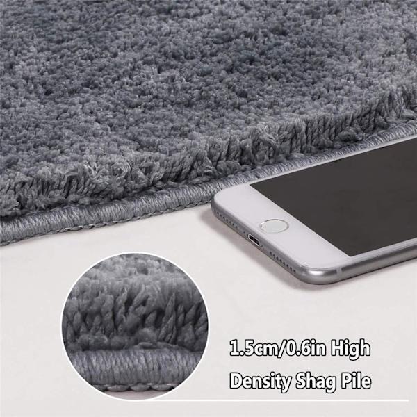 ##/Hjørnedusjmatte, Skjellformet Rund Dusjmatte, Mikrofiber Kvart##/