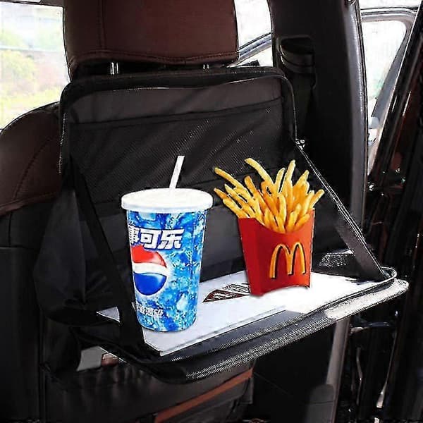 Bil Laptop Holder, Bil Ryggsete Organizer, Stativ Veske Brett Feste Baksete Auto Mat Arbeidsbord Organizer, Bil Baksete (D-S5)