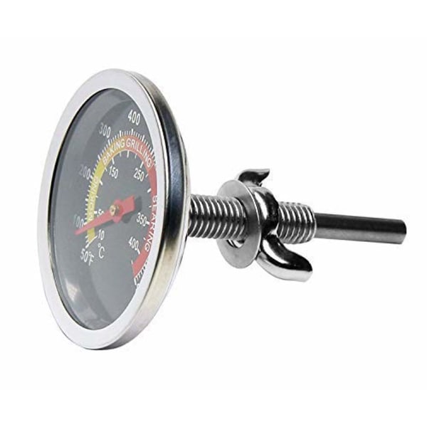 6CM Termometer, Grillrökare Temperaturmätare, BBQ Termostat