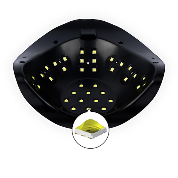 ##/168 W Kynsilamput, Kynsien Kuivattajat Kaksoisvalolähteillä LED ja UV##/