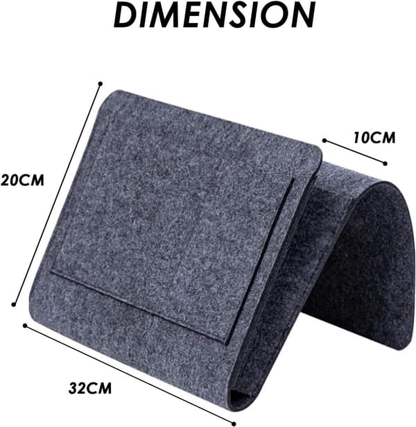 Sängbord Organizer Soffa Armstöd Organizer Fjärrkontroll Canape Em