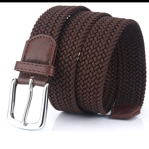 ##/Herrarmband, bredd 3,4 cm (brun)##/