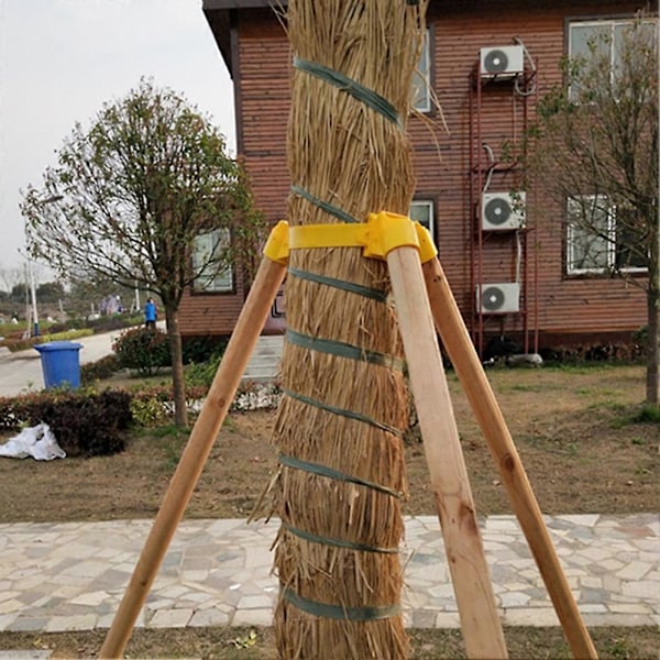 Växtstöd Stor Träd Växande Stödpinnar Stativ Plastkoppar Trädgårdsredskap 80cm Strap