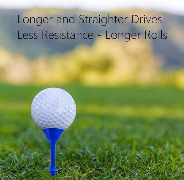 Plastik Golf Tees Kop Mix Farve 3 1/4 Tommer 83mm Lang Ubrækkelig