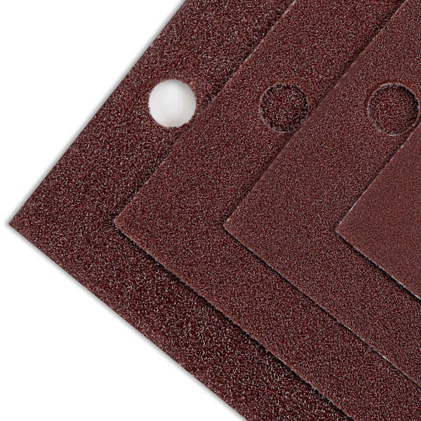 Sats med 40 slippapper / 93 x 190 mm / 10 x korn 60/80/120/240