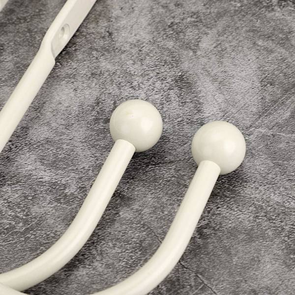 ##/Dekorative vægmonterede metalgardinholdere 2 stk. med skruer##/