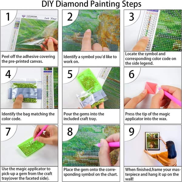 5D DIY Diamantmalingssett for voksne, Halloween-hodeskalle diamant P