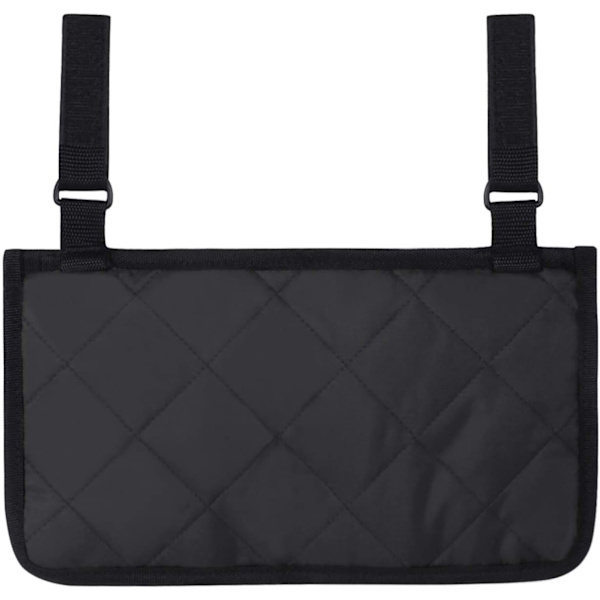 ##/Rullstolsförvaringsväska för armstöd, handsfree, hängande, svart##/