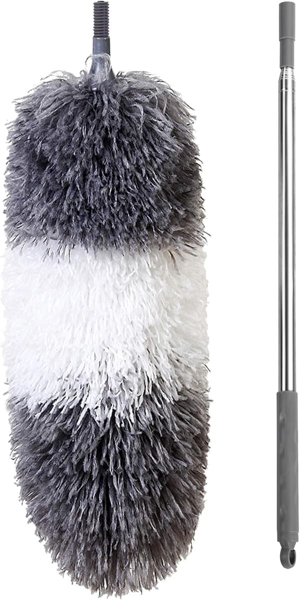 Teleskooppinen pölyhuiska, hämähäkinseitti pölyhuiska, Wolf Head 254CM pestävä F