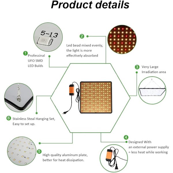 ##/1000W LED-kasvilamput, kukinta ja kasvu, sisätilojen kasvilamput##/