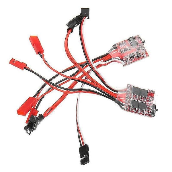 20A Mini Borstad ESC Broms 1/16 1/18 för Klättring RC Bil Båt Modell Reservdelar
