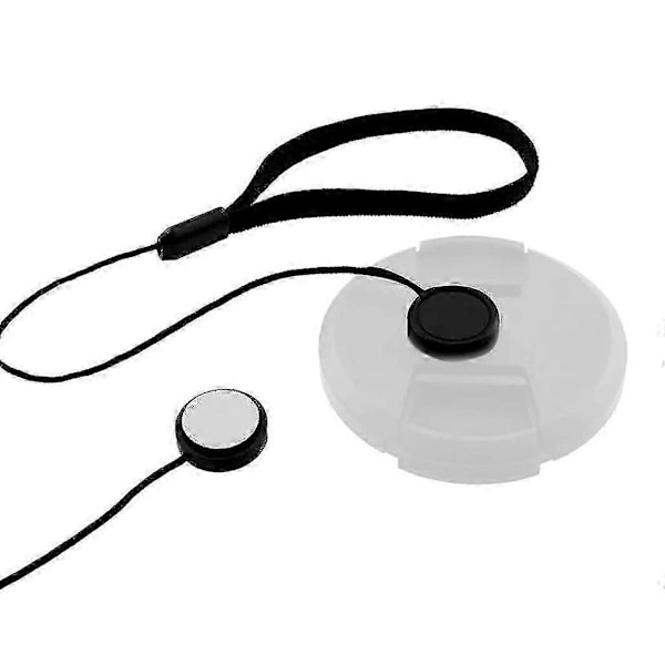 5 stk. Linsebeskyttelsesdeksel Anti-tapt Tau, Universell Dslr Slr Kamera Anti-tapt Linsebeskyttelsesdeksel Holder Lanyard Stropp Forebygge Tap