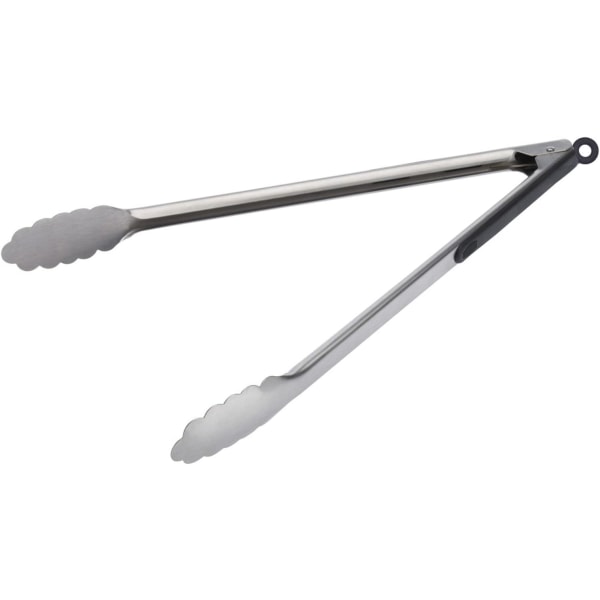 1 Grilltang, Rustfrit stål/plast, Længde: 39,4 cm, Clas