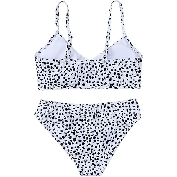 Flickor 2-delad Bikini Set Beachwear Baddräkt Big Girls 2 Styck Badkläder Baddräkter Stranddräkt