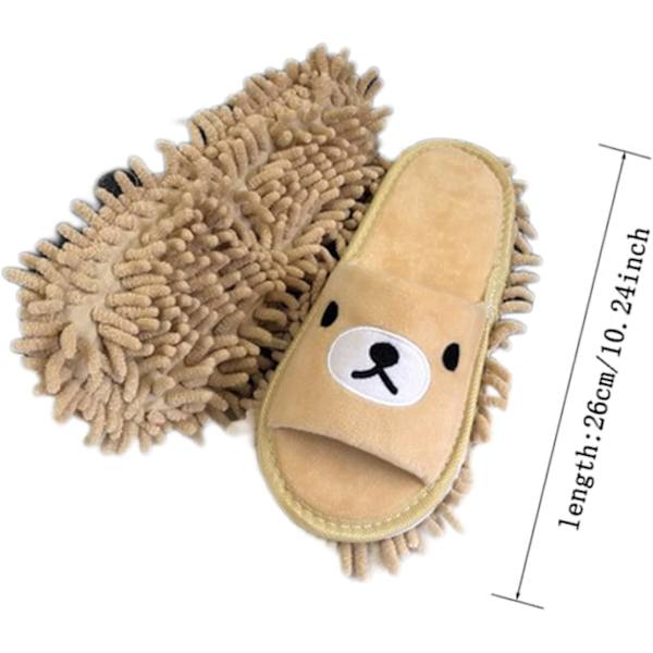(Vaaleanpunainen) Tossut Lattianpuhdistus Mop Tossut Lattianpuhdistus Tossut