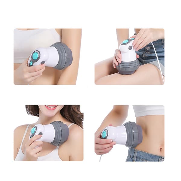 Massager 5 i 1 anti-cellulite massager med vibration infrarød