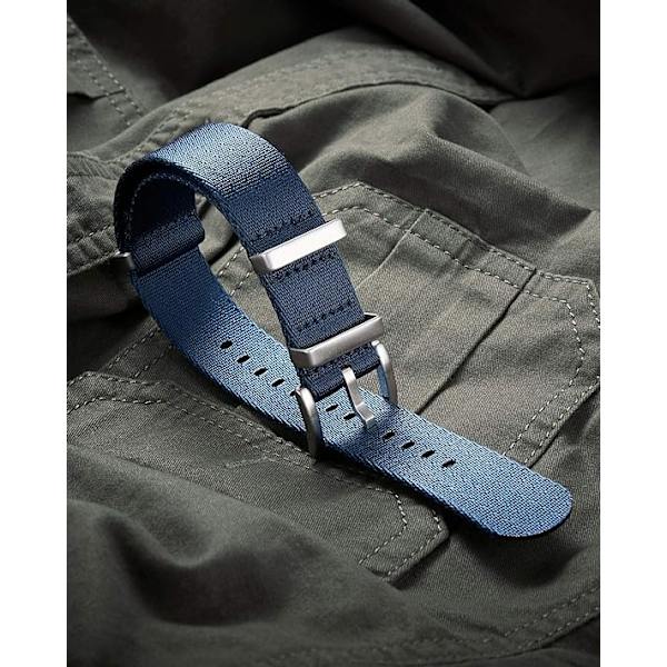 Sininen nylon-kellohihna, sotilas NATO-kellohihnan vaihto