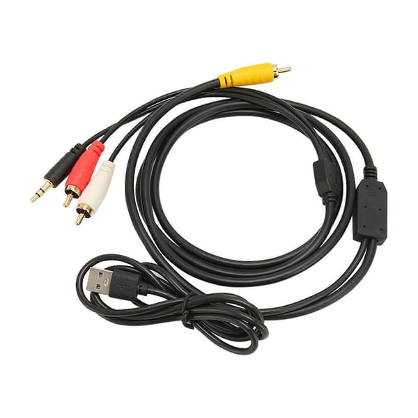 Digital SPDIF Koaksial til Analog RCA-kabel Profesjonell Plug and Play Digital til Analog 3.5mm Lyd Koaksial Konverter