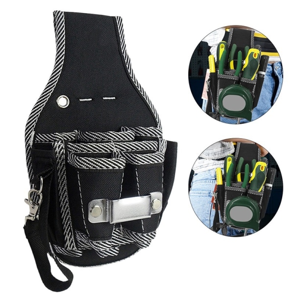 /#/9 in 1 Tool Pouch Belt-Pouch Electrician Belt Tool Holder Multifunction Bag Screwdriver Kit Holder for DIY/Electrician/Plumber/Builder/Carpenter/#/