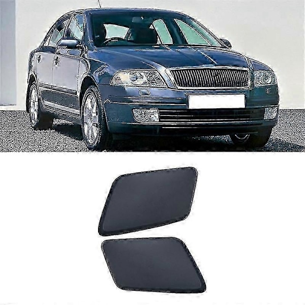 För Mk2 2004-2008 Främre Stötfångare Strålkastarspolare Munstyckeslock 1Z0955109 1Z0955110