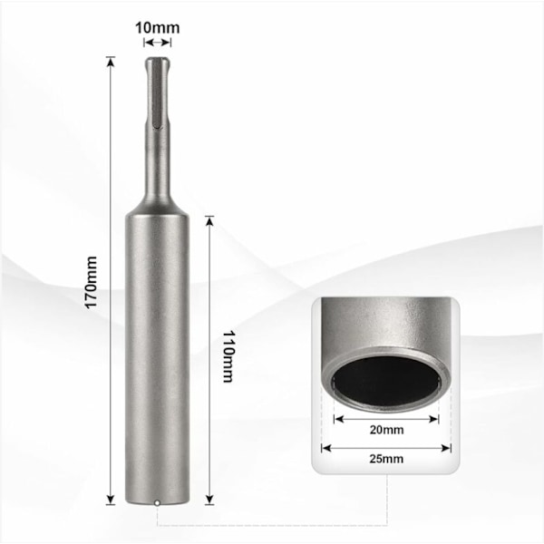 SDS PLUS-aktiveringsknapp 20 mm innerdiameter x 25 mm ytterdiameter