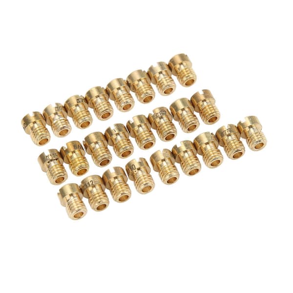25 stk. Hoveddyse Karburator Hoveddyse Kit 55?115 M5 Erstatning for Dellorto Karburator PHBG