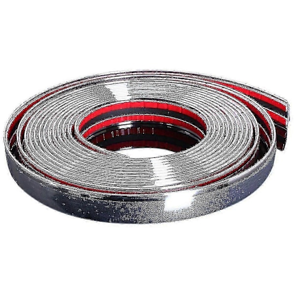 20mm 5m Krom Bil Styling List Form Selvklebende Kollisjonsbeskytter Varebil (haoyi)