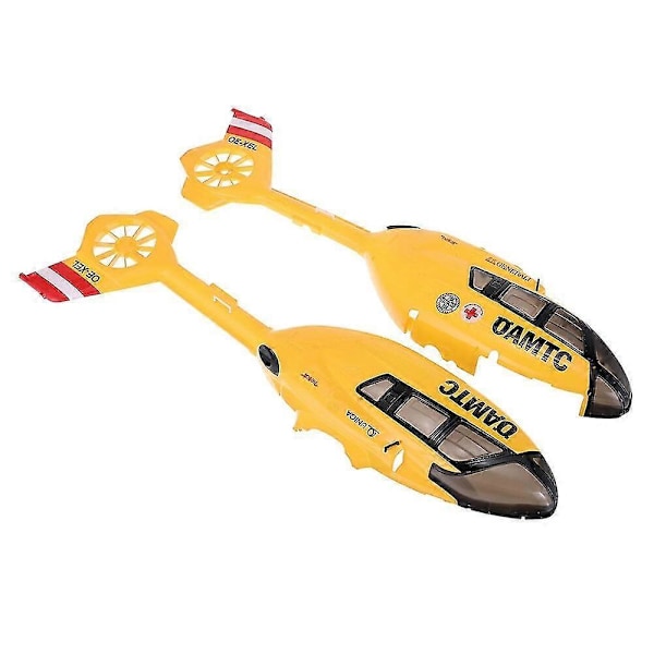YXZNRC F06 2.4G 6CH RC Helikopter Reservedele Gul Canopy