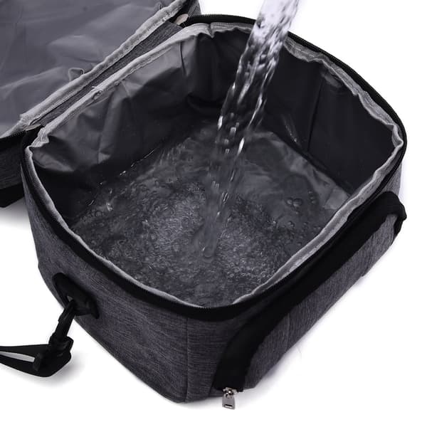 ##/25L kylväska dubbeldäckare termisk väska picknickväska isolerad väska##/