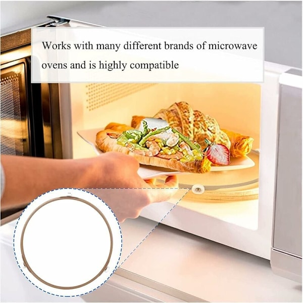 /#/17,8 cm Universal drejeskiveholder, Mikrobølgeovn drejeskive roterende Ri/#/