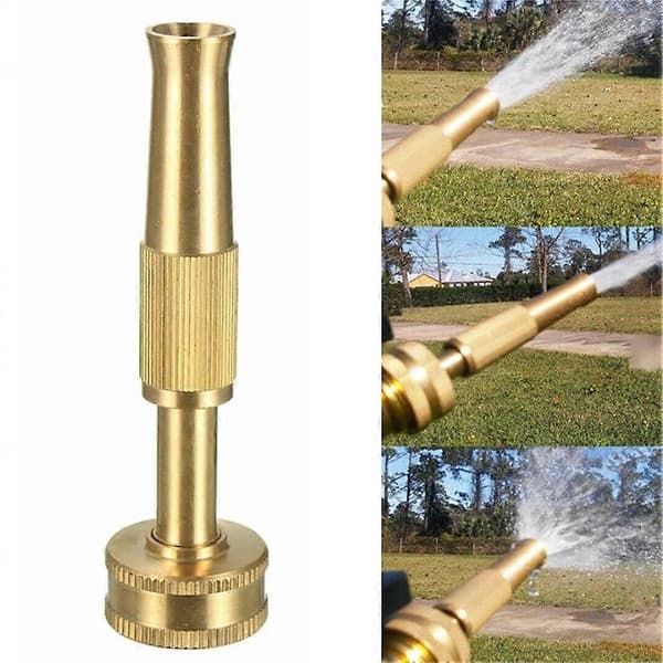 3/4 tommer højtryksslange messing sprayhoved havevandingssprøjtedyse 3Inch