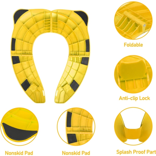 Baby wc-istuimen supistin, kokoontaitettava lasten wc-istuin, baby wc