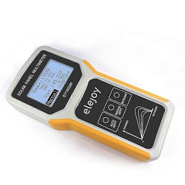 Tickas 1600W Fotovoltaisk Panel Multimeter Solcellepanel Tester Enhet Maksimal Effekt Testing