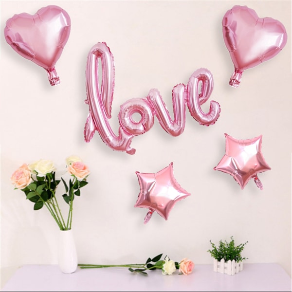 ##/Latex ballon romantisk bryllup kærlighed folie balloner bryllupsforslag##/