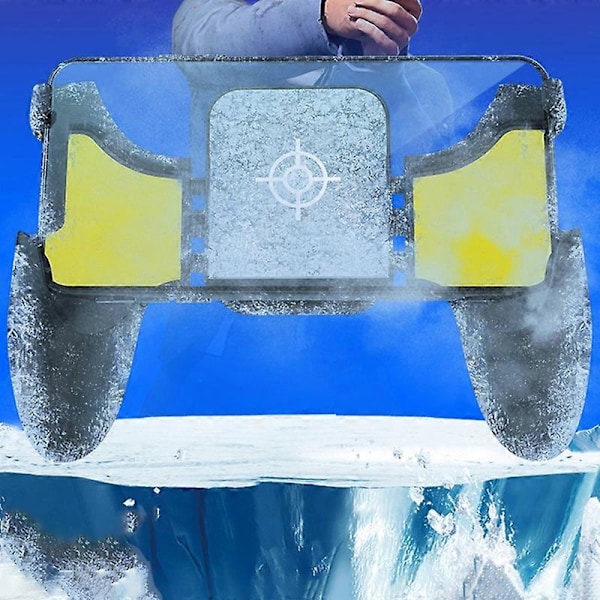 Spill Gamepad Halvleder Kjøling Rask Nedkjøling Universal Telefon Kjølevifte Spillgrep Håndtak for Android 2
