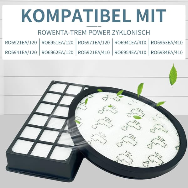 HEPA-filtre til Rowenta Cyclonic 4AAAA RO6921EA/120 RO6921EA/41