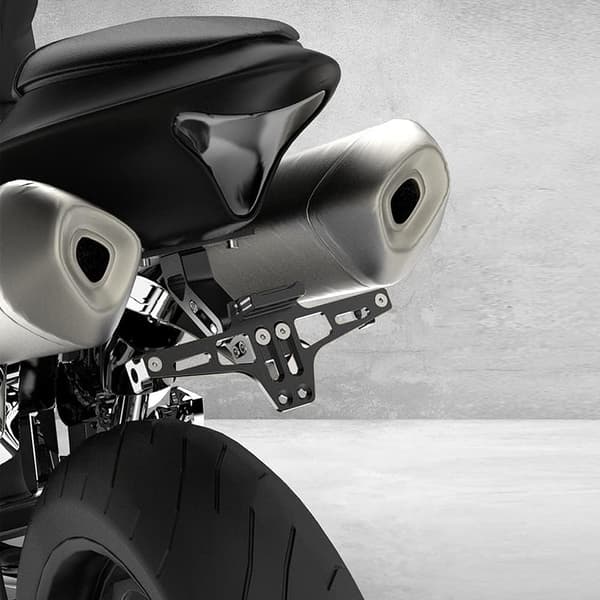 Motorcykel Registreringsskylt Fäste Motorcykel Tail Tidy Universal Justerbar Vinkel
